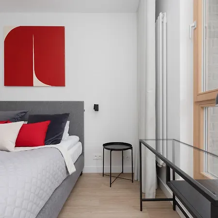 아파트 Domaniewska With Parking Mokotow By Renters Prestige 바르샤바